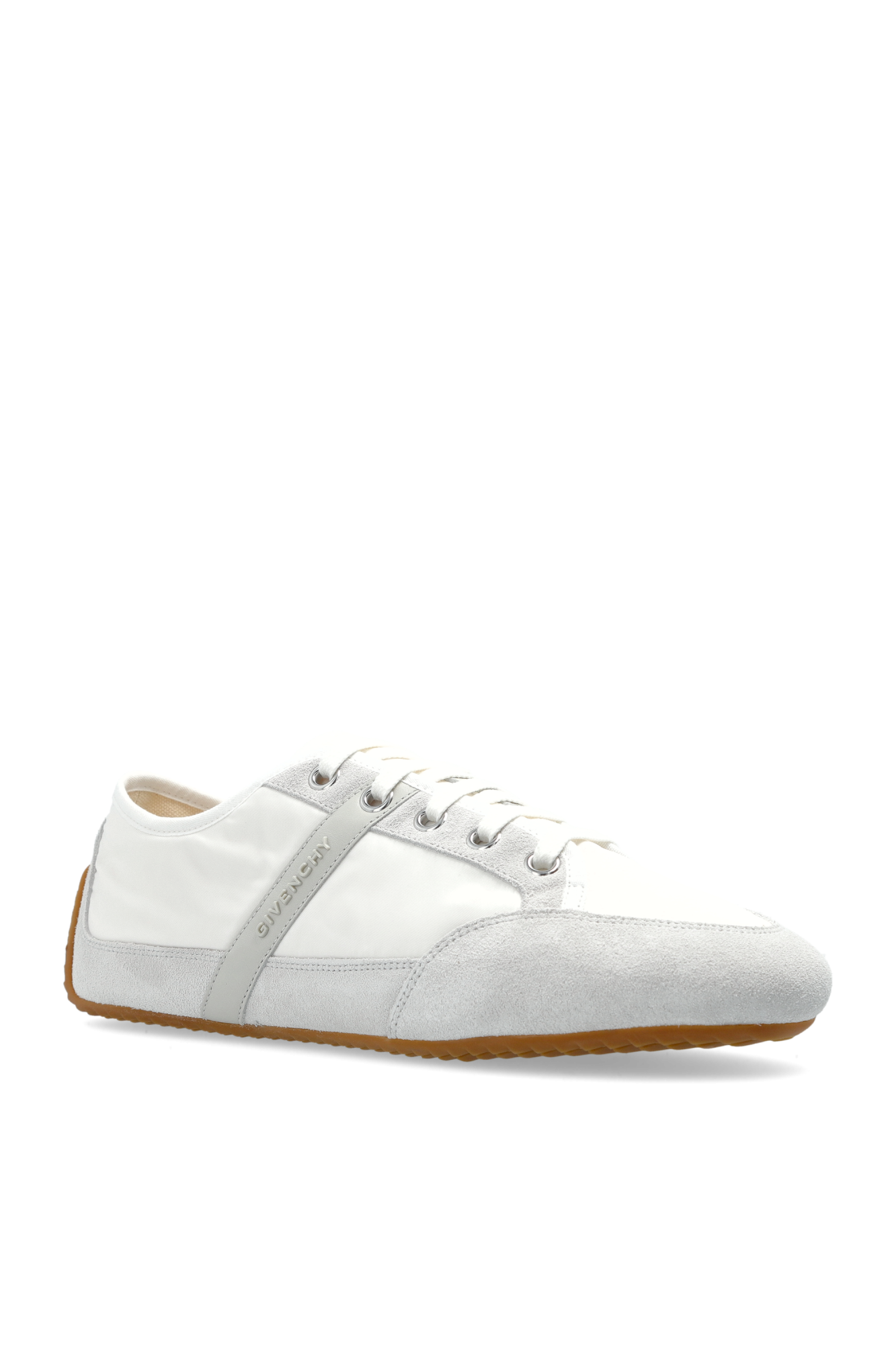 GIVENCHY ラウントトゥレスアッフスニカ BH005FH100 100 White Sports shoes with logo Givenchy - Vitkac France